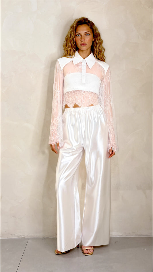 The Vida Lace Shirt