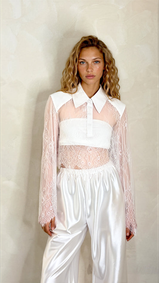 The Vida Lace Shirt