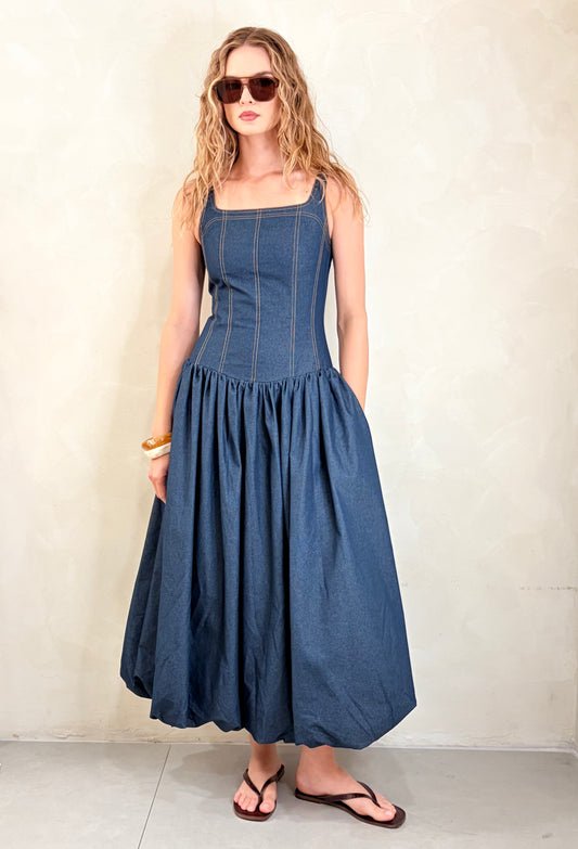 Saphia Bubble Midi Dress