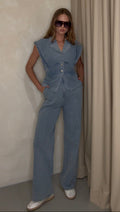 Denim Jumpsuit