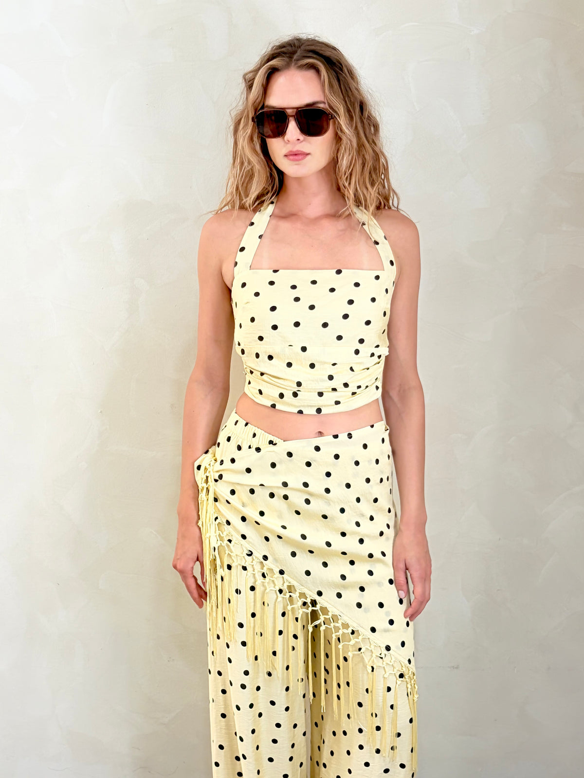 The Polly Halter Top