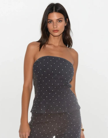 The Blaise Denim Top