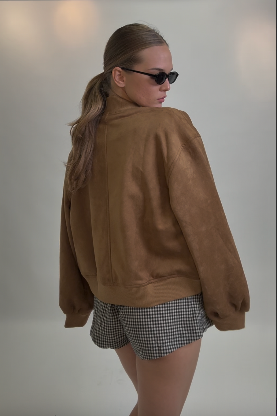 Suede Bomber