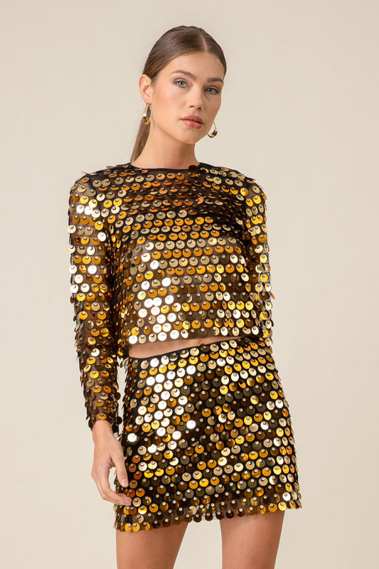 Always Your Sequin Top